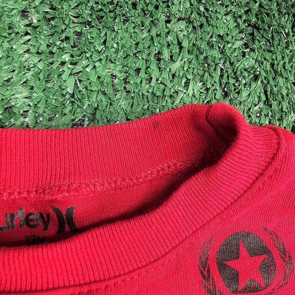 NEW Hurley 12 months long sleeve T shirt boys Red logo long sleeve - Picture 5 of 10